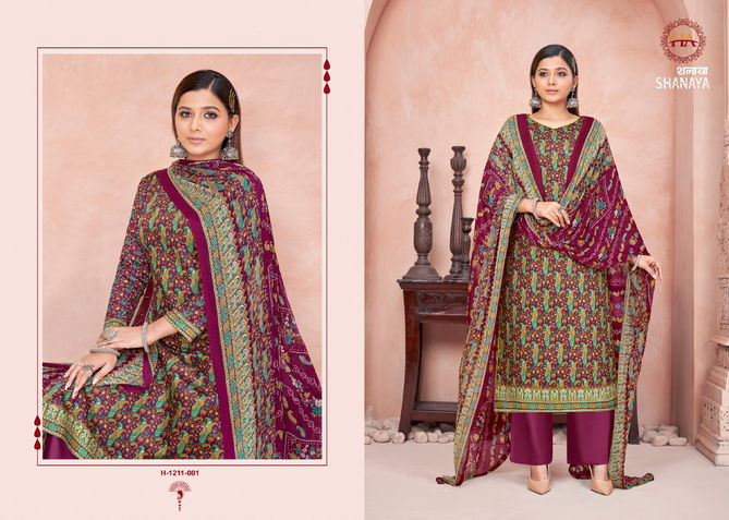 Shanaya By Harshit Printed Cotton Dress Material Catalog